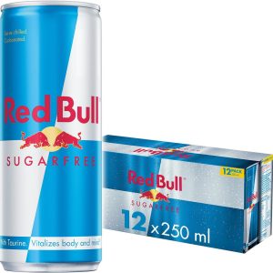 🔥🔥Our Best Seller is Back（Just £1.99 !）🔥🔥Red Bull Sugar Free Energy Drink – (Pack of 12)